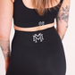Ribbed Seamless Cycling Shorts